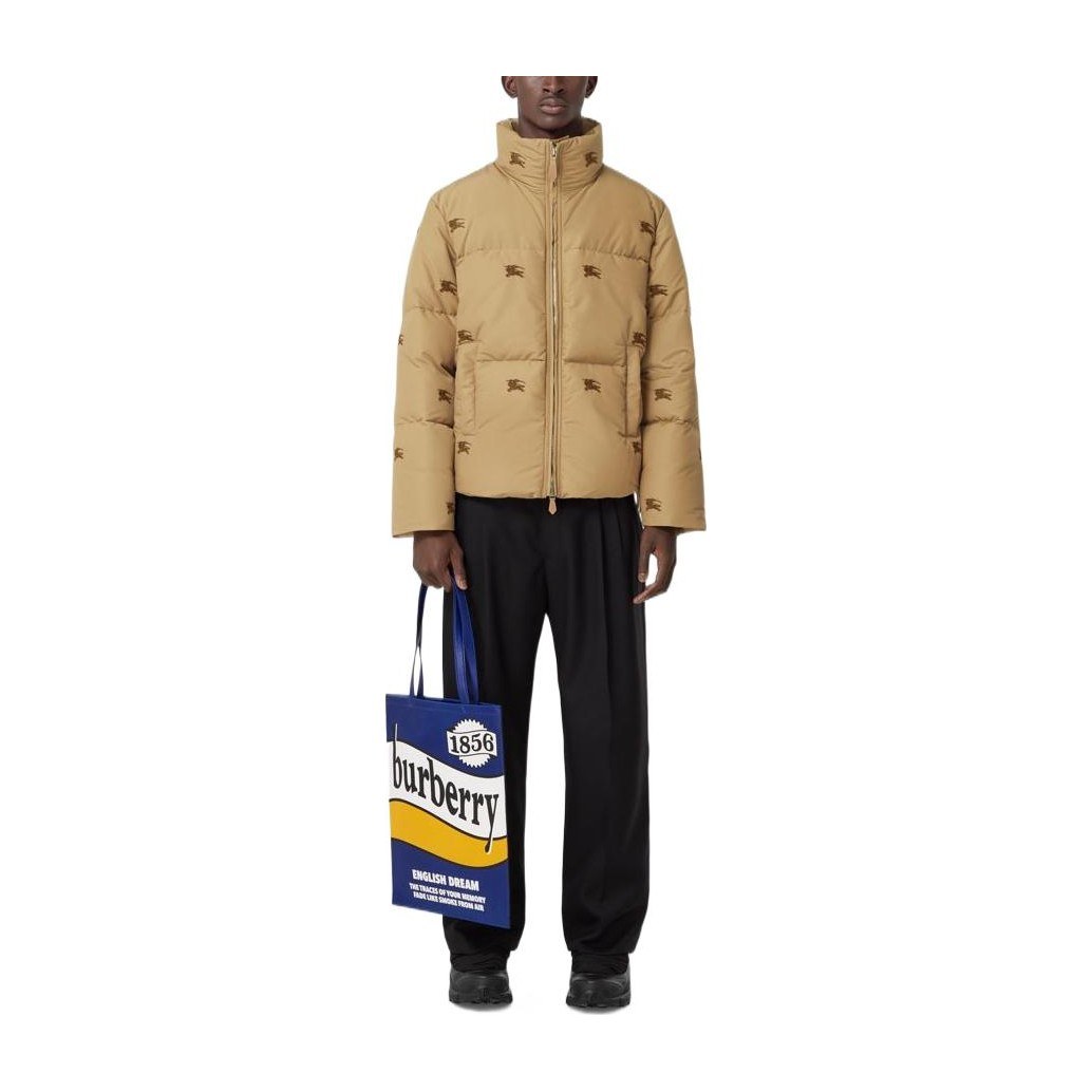 Burberry FW22 Equestrian Down Jacket Khaki