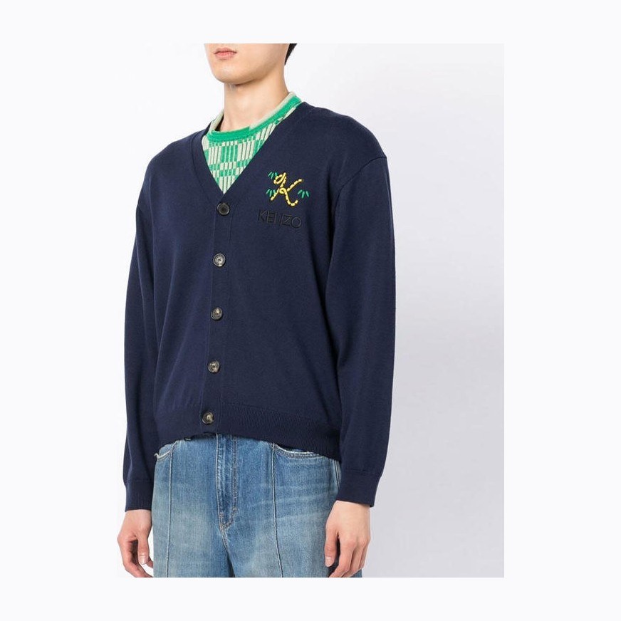 KENZO Cardigan Blue