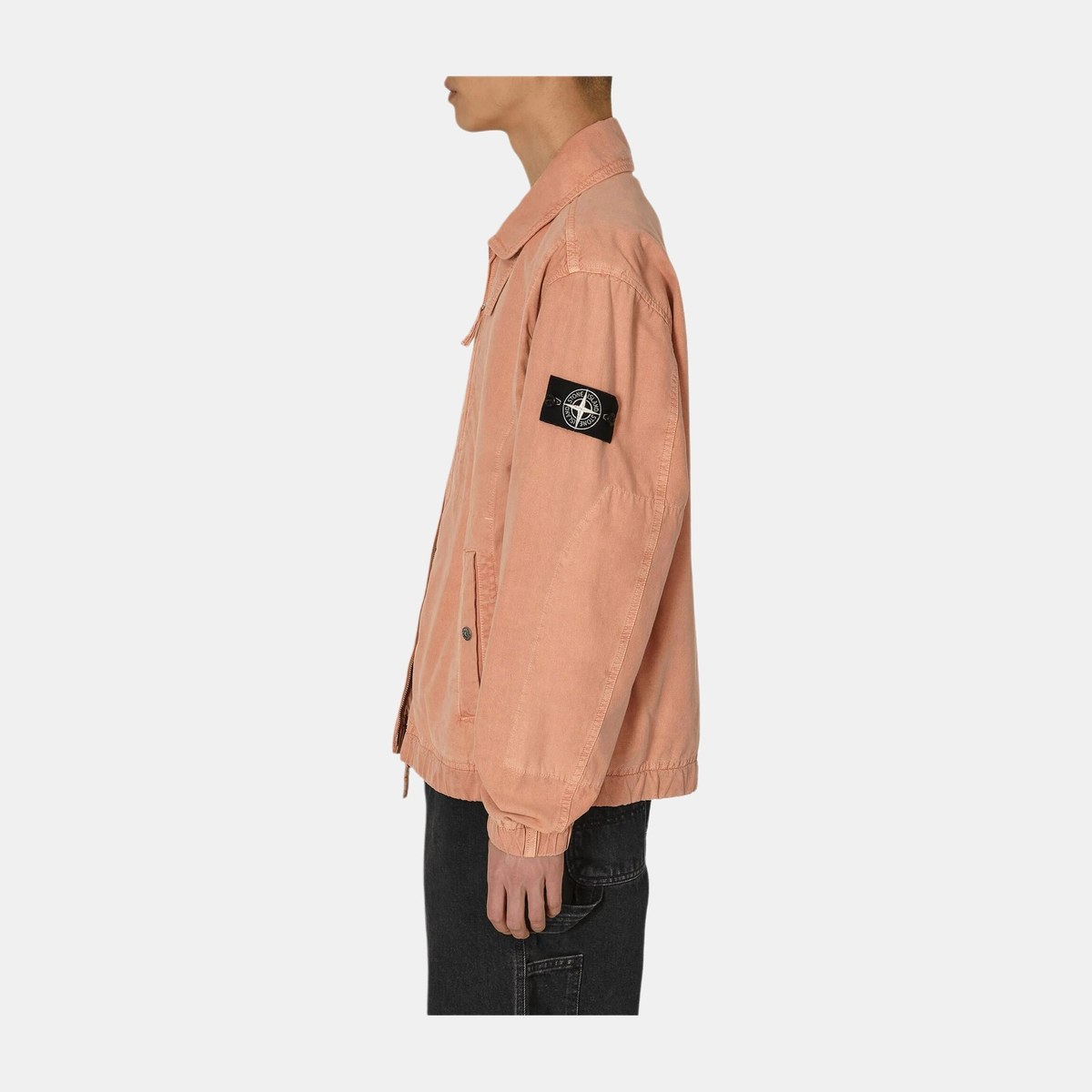 Stone Island Loop Project White Label Jacket Orange