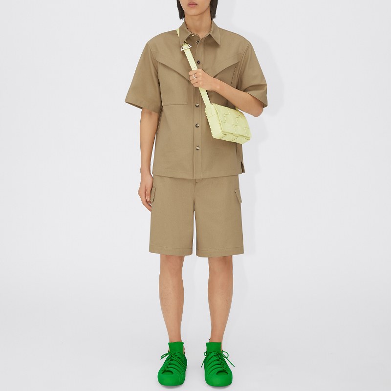Bottega Veneta Cassette Tofu Bag Medium Lemon Yellow