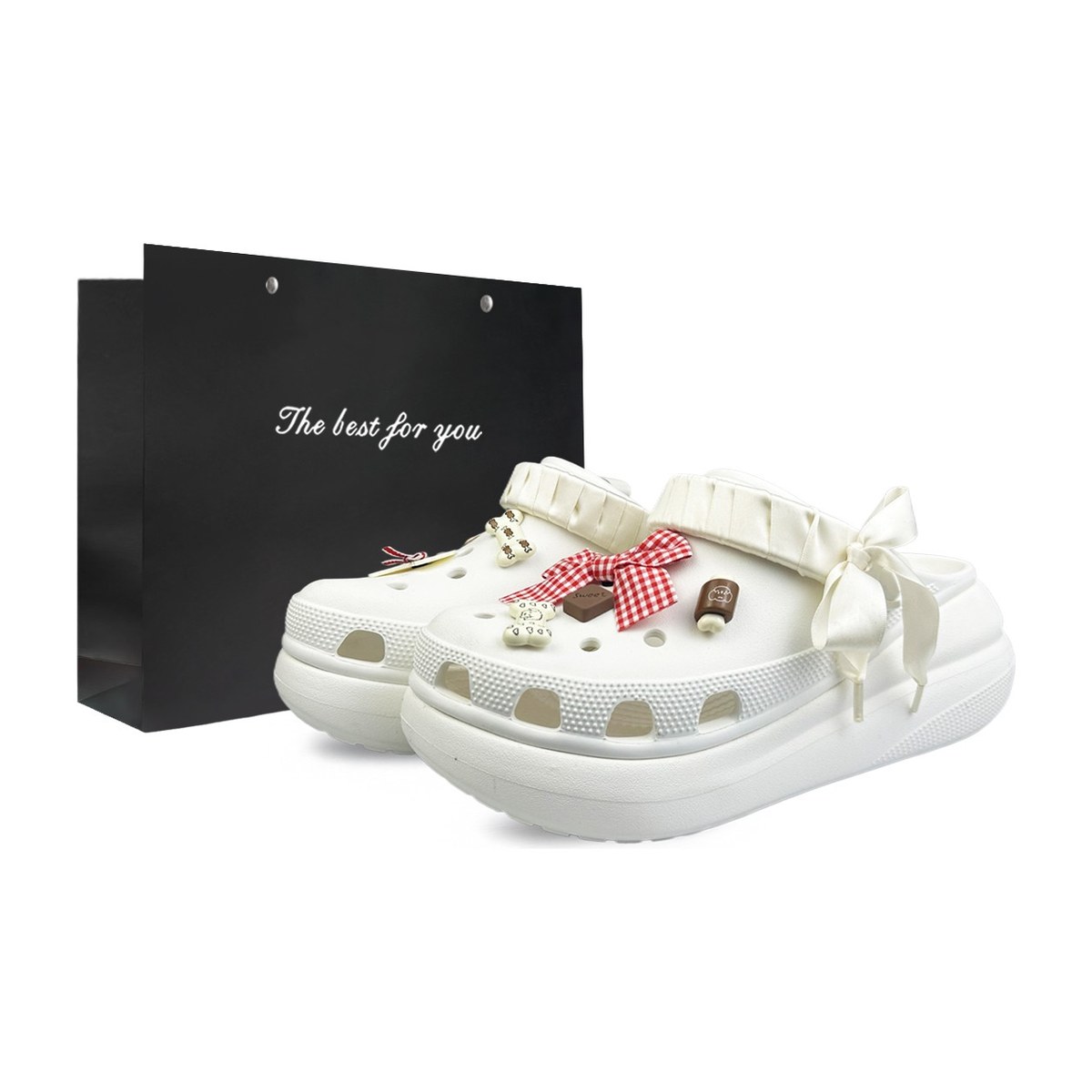 Crocs Crush Clog White