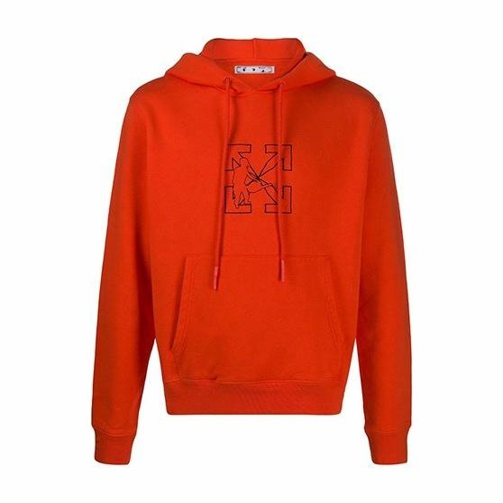 OFF-WHITE FW20 Hoodie Red
