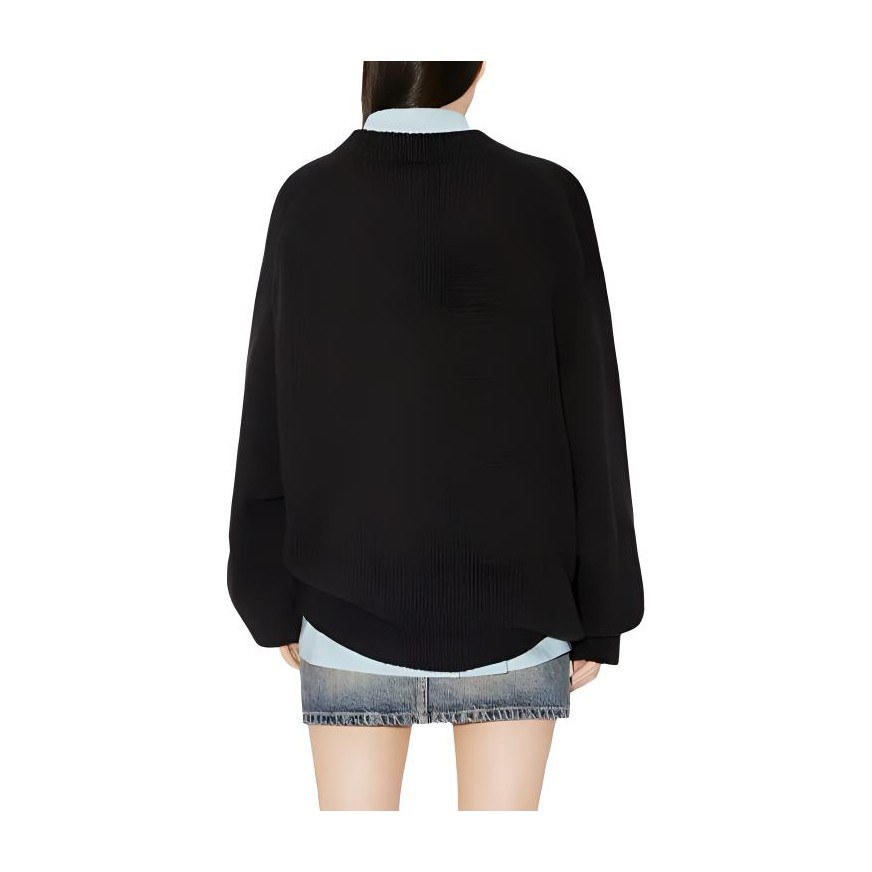 KENZO Animal Crewneck Sweater Black