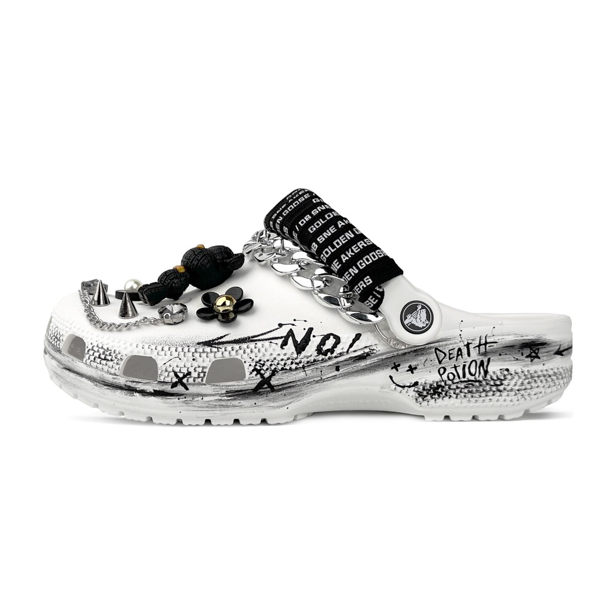 Crocs Classic Clog Black White