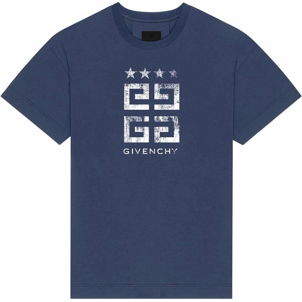 GIVENCHY 4g Stars Slim Fit T-Shirt In Cotton T