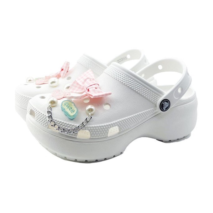 Crocs Classic Platform Clog White
