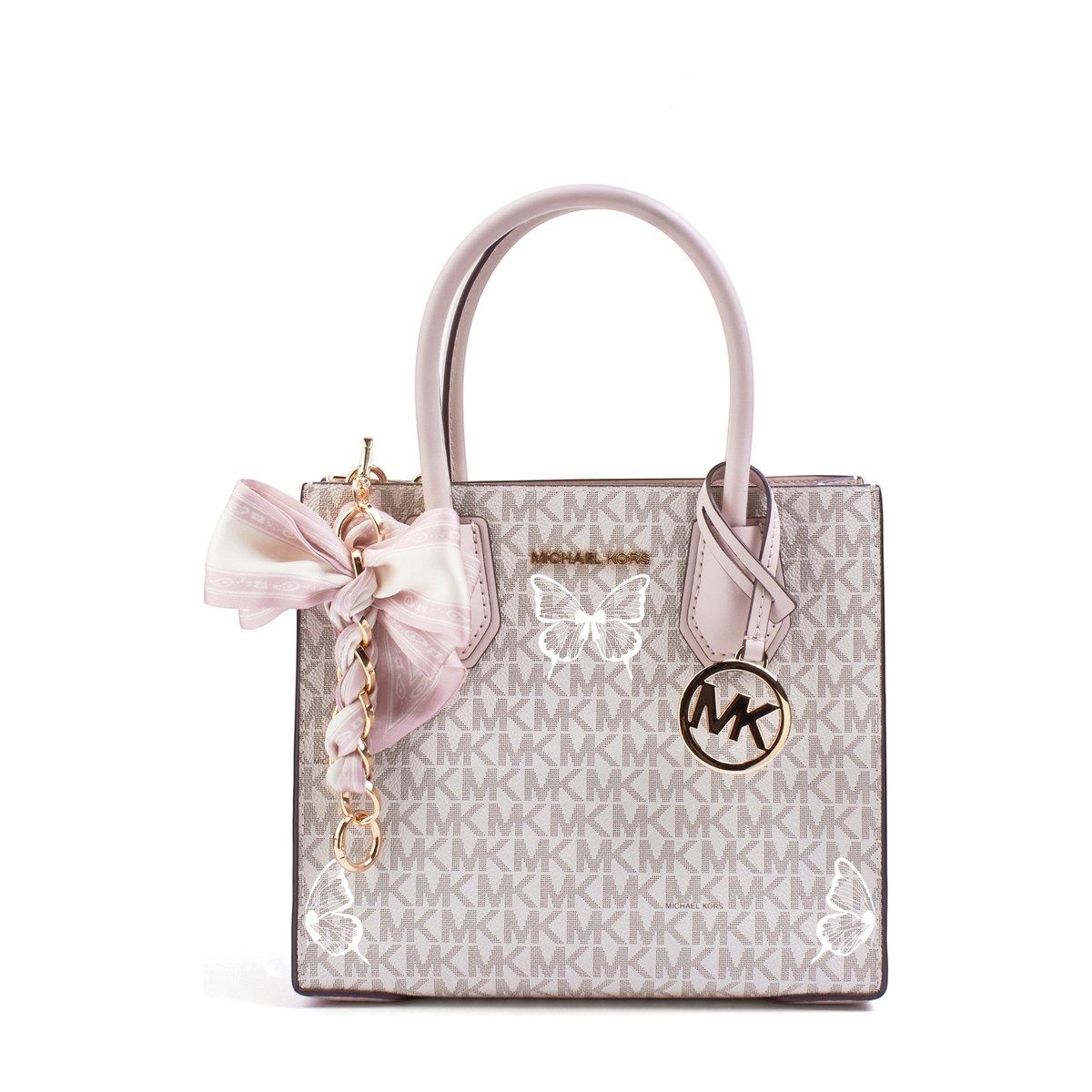 Michael Kors Idor Butterfly Bow Medium Pink