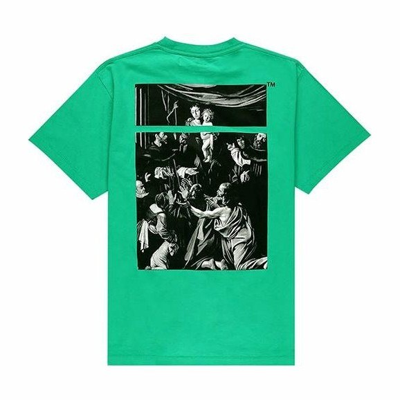 OFF-WHITE SS20 Caravaggio Square Tee T