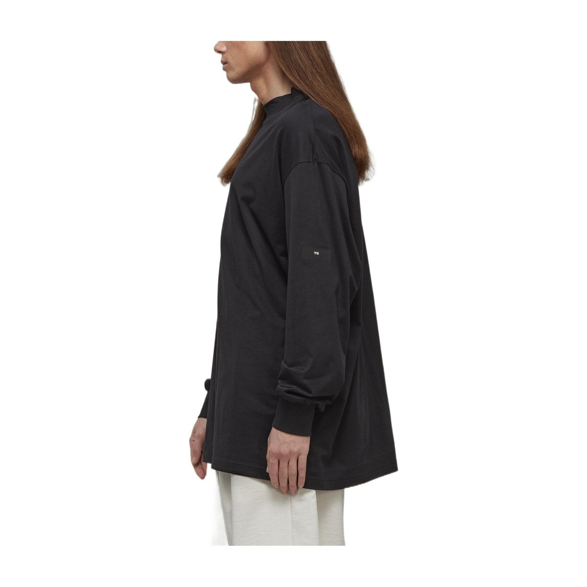 Y-3 Logo Long Sleeve Tee