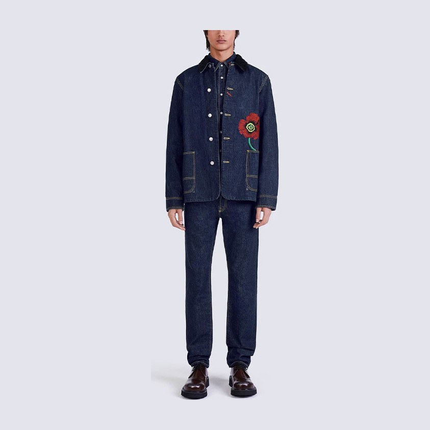 KENZO x Nigo Poppy Denim Jacket
