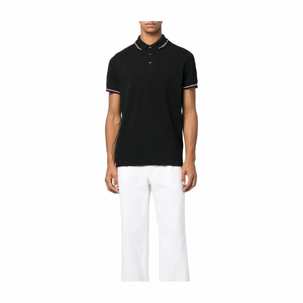 Moncler Polo Shirt Black