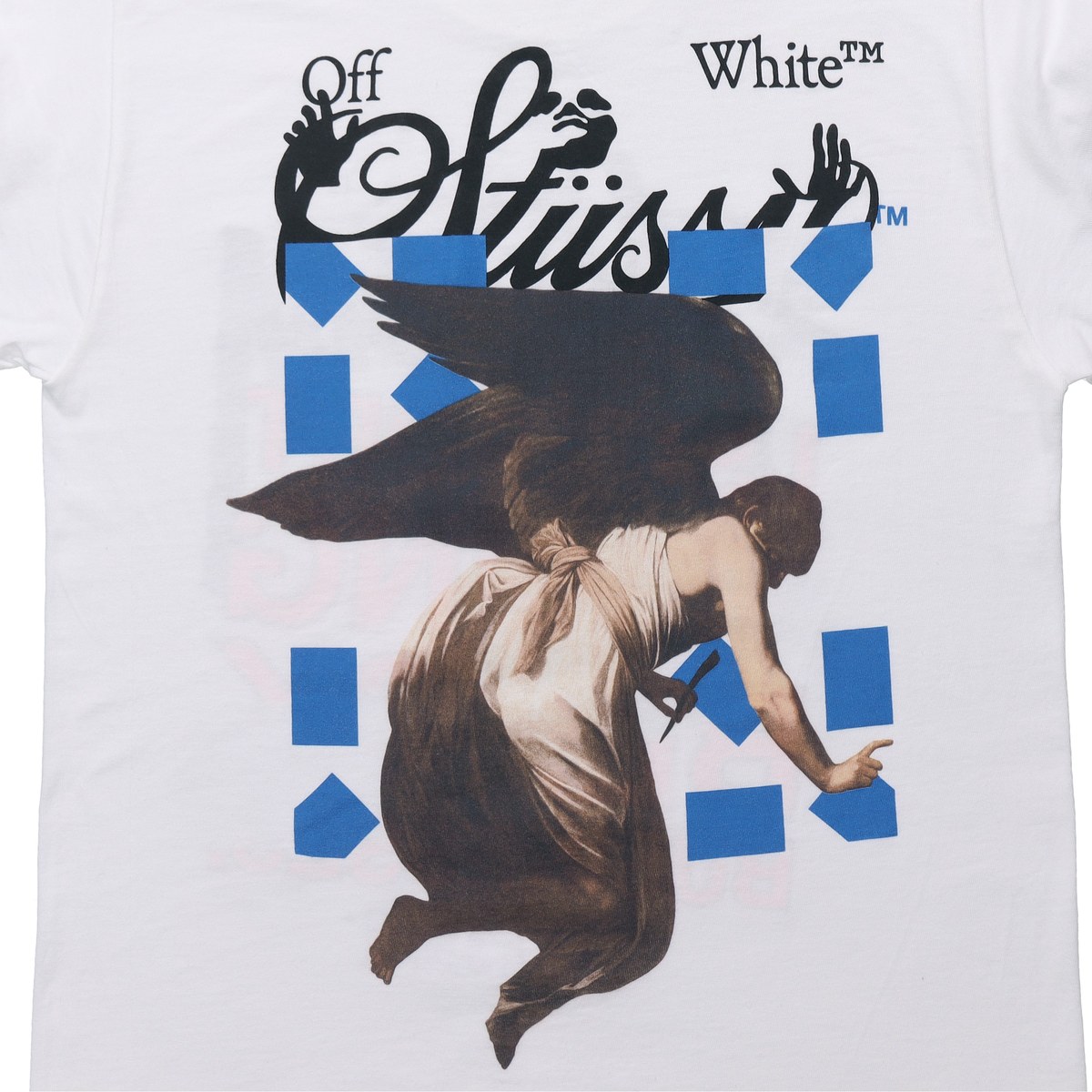 Stussy x OFF-WHITE Virgil Abloh World Tour T-Shirt White