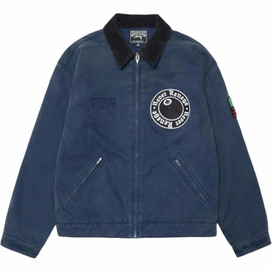 Stussy x Denim Tears SS25 Navy Jacket