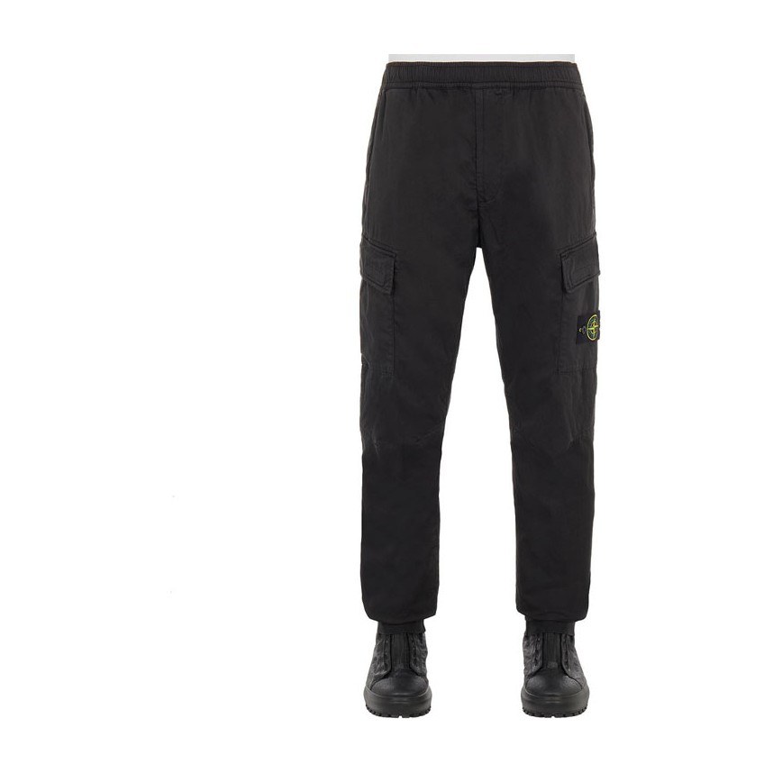 Stone Island Cargo Pants Black