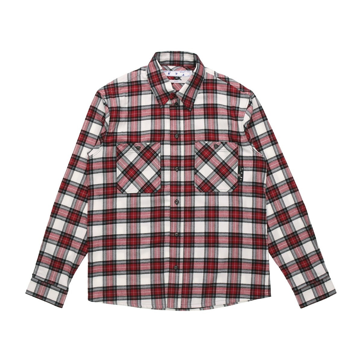 OFF-WHITE SS21 Plaid Arrows Shirt