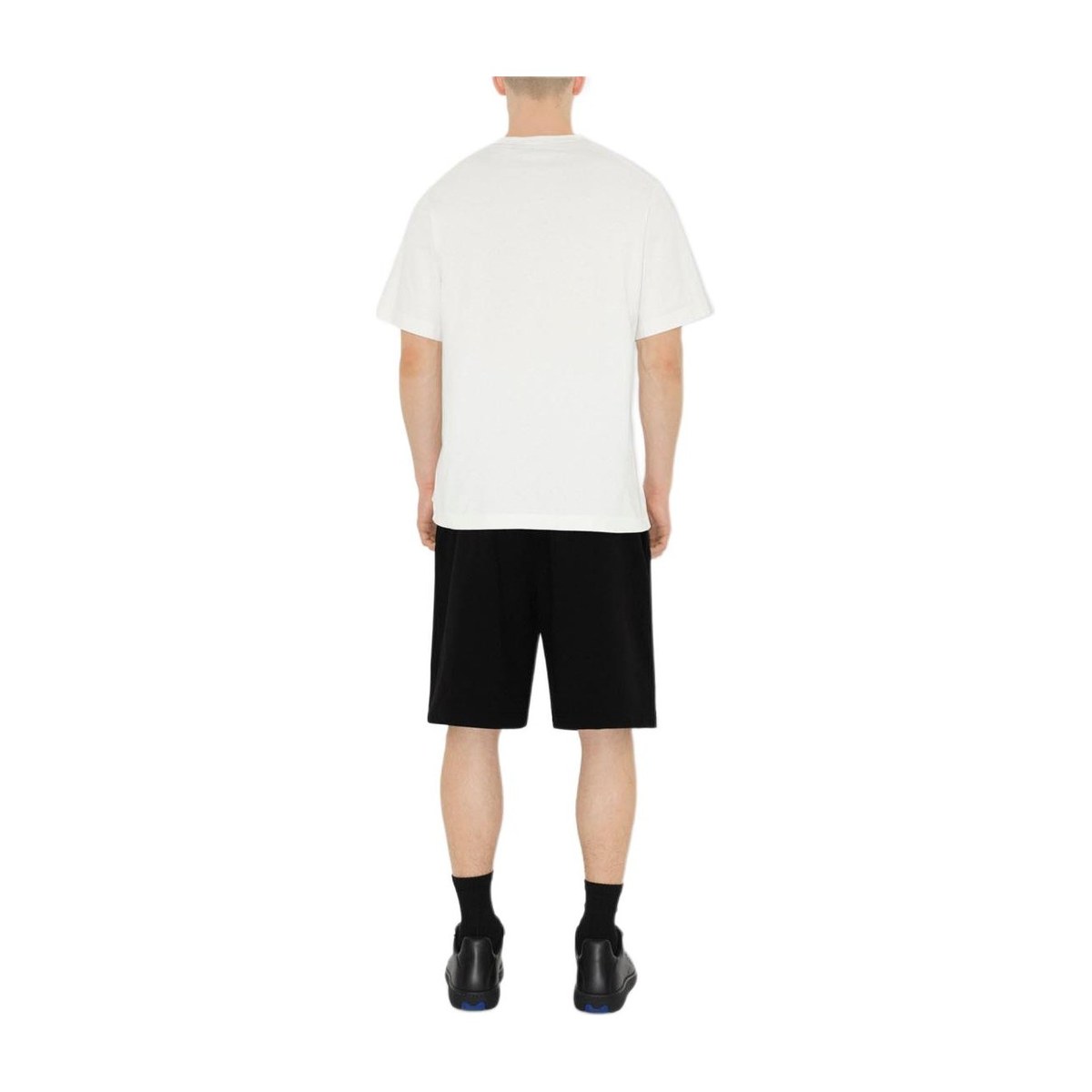Burberry Logo Print Shorts