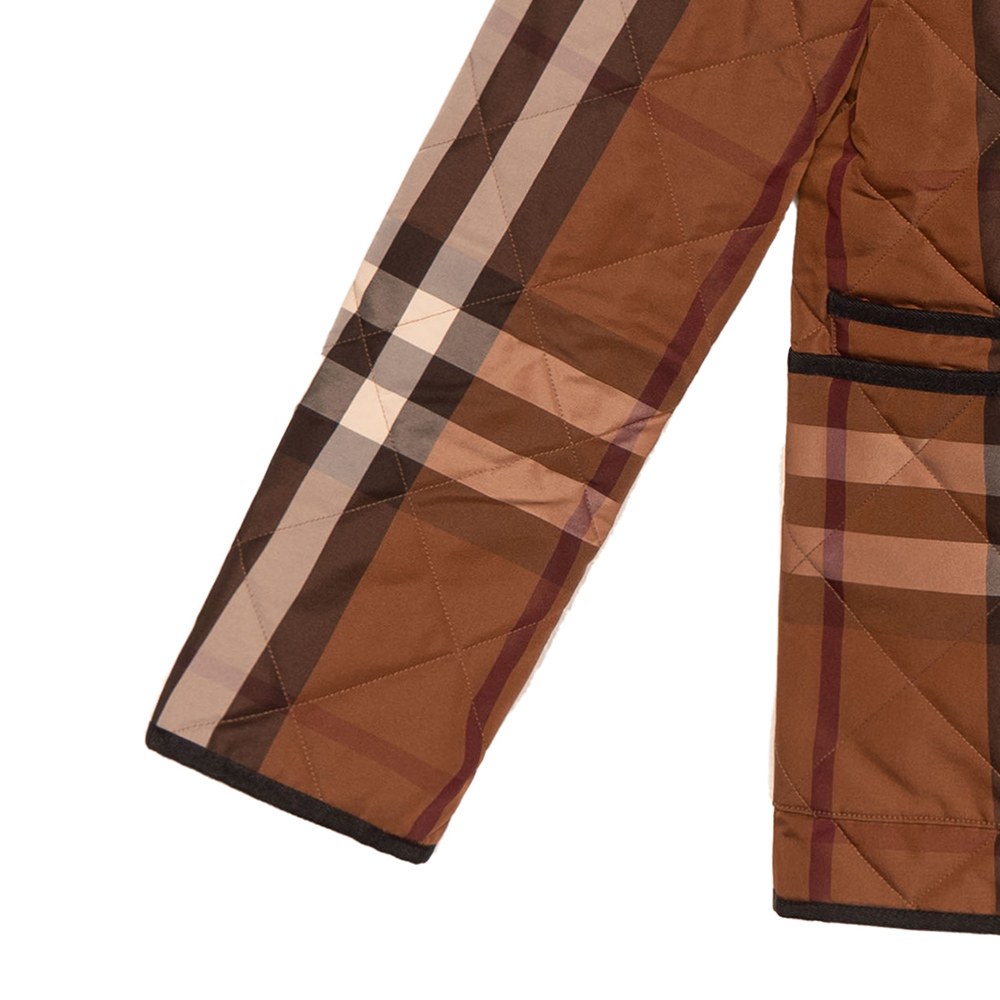 Burberry FW22 Check Jacket Brown