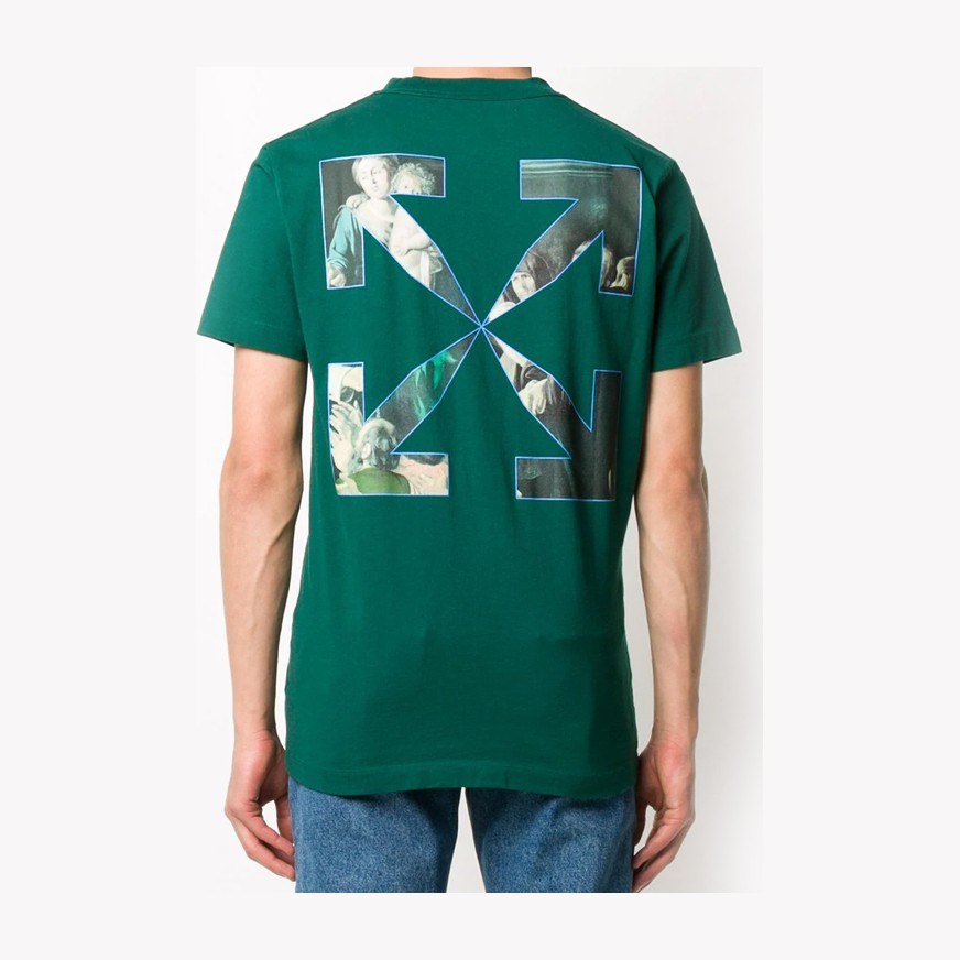 OFF-WHITE Caravaggio Green Tee