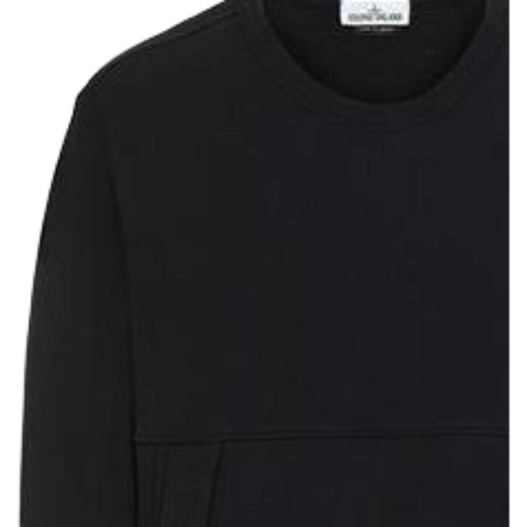 Stone Island Pullover Sweatshirt Black