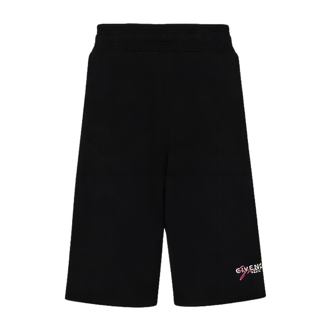 Givenchy Signature Logo Shorts Black