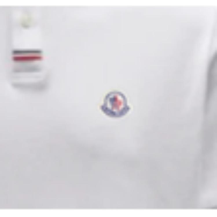 Moncler SS23 White Polo
