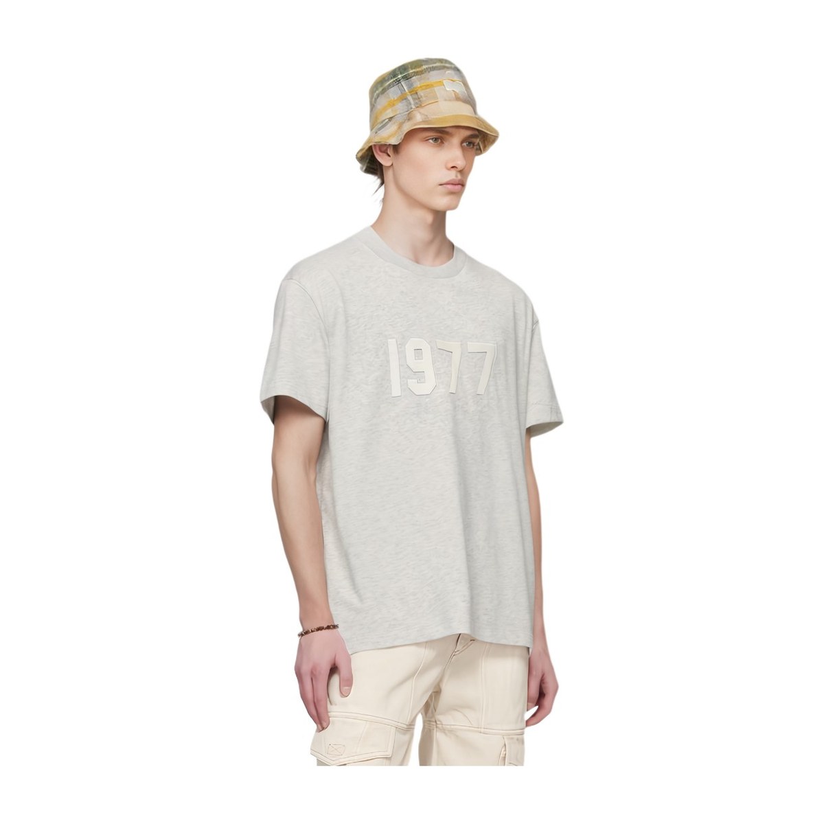 Fear of God Essentials 1977 SS22 Tee Light Oatmeal