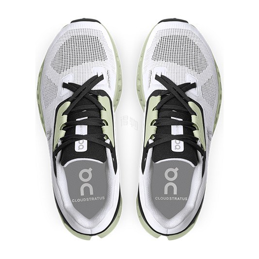 On Cloudstratus White Black