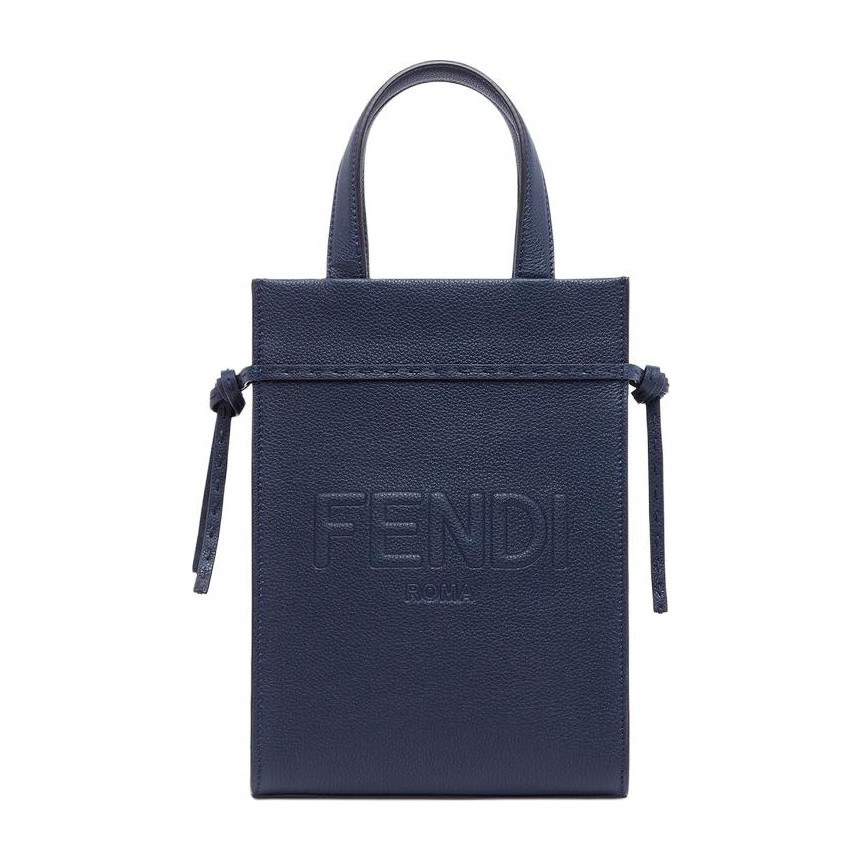 Fendi Go To Mini Shoulder Bag Navy