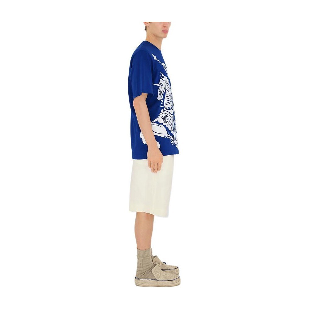 Burberry Equestrian Knight Print T-Shirt
