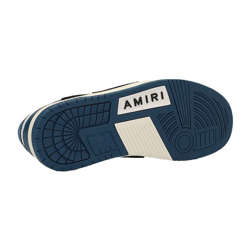 AMIRI Skel-Top Low Blue White Black