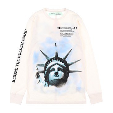 OFF-WHITE Statue of Liberty Crewneck Sweatshirt
