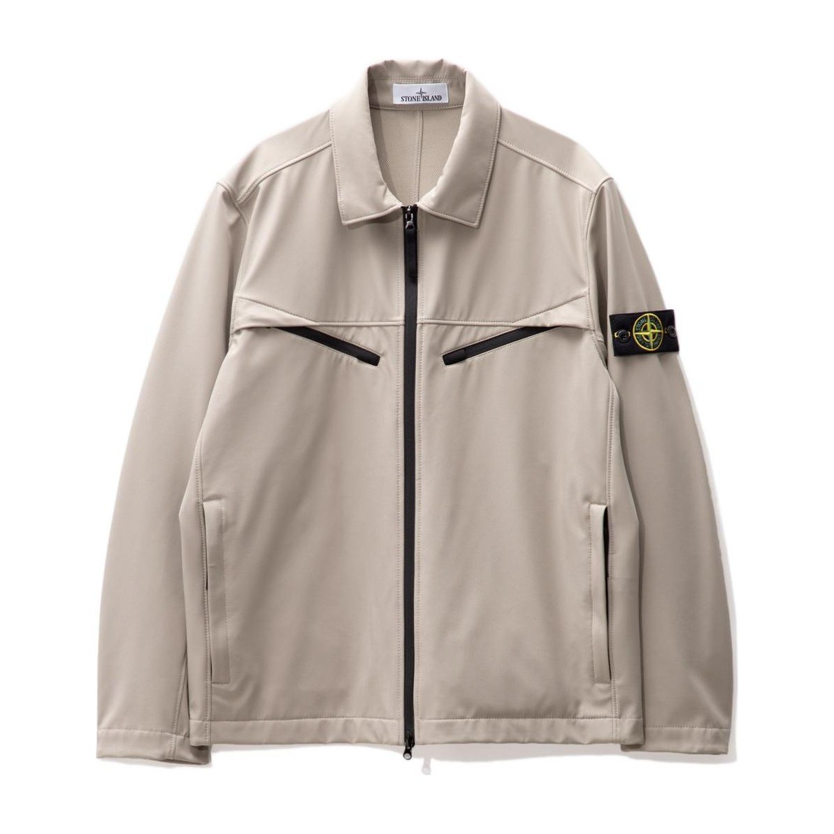Stone Island Light Soft Shell-R Jacket Pigeon Grey