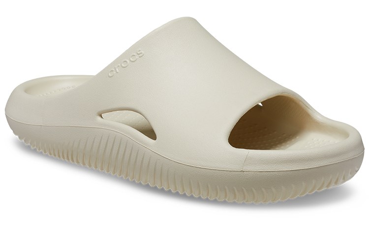 Crocs Bone White Slides