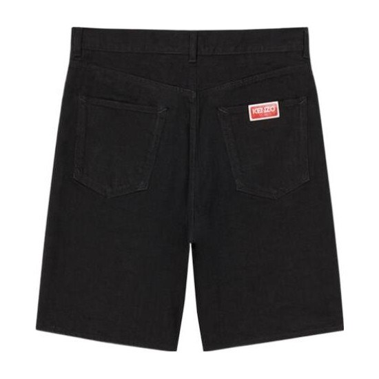 KENZO Denim Shorts Black