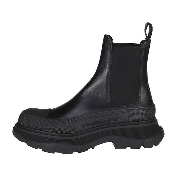 Alexander McQueen Tread Slick Chelsea Boots Black