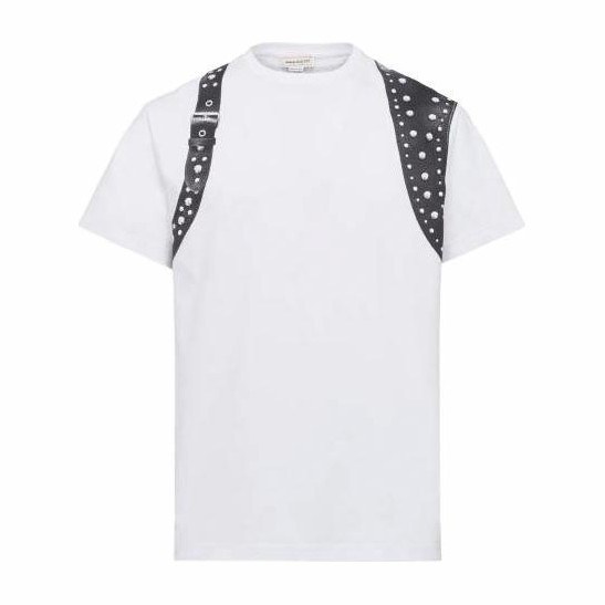 Alexander McQueen Studded Harness T-Shirt T