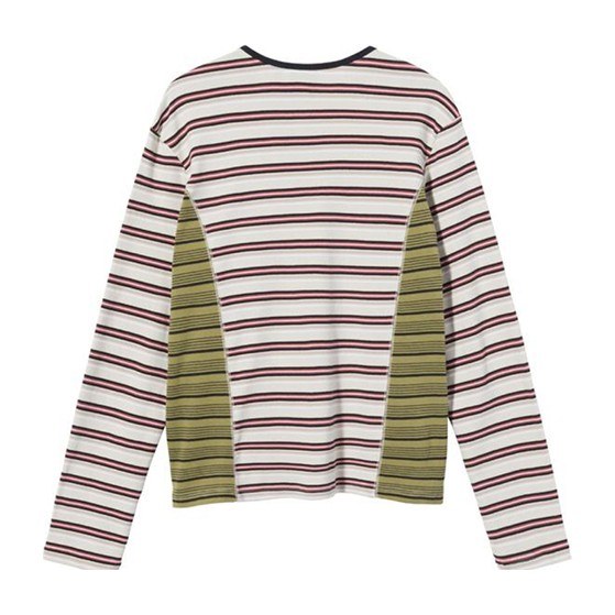 Stussy Striped Crewneck Long Sleeve