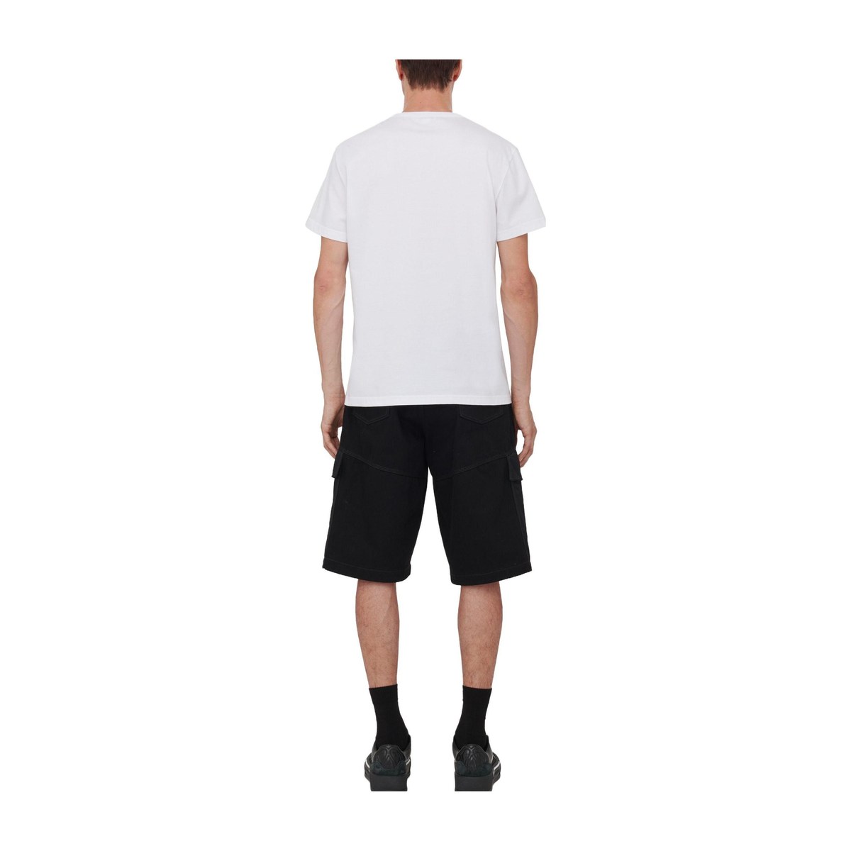Alexander McQueen Dragonfly T-Shirt In WhiteBlack T