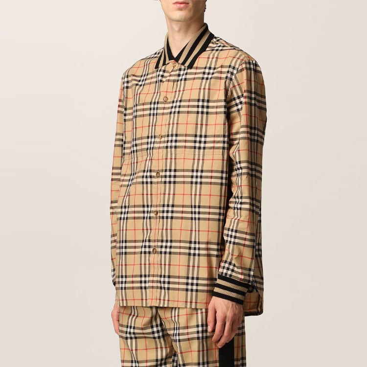 Burberry SS22 Check Print Shirt