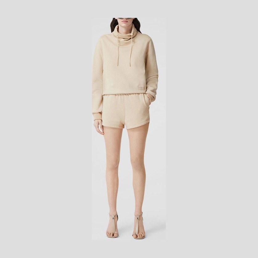 Burberry SS22 Logo Shorts Soft Taupe