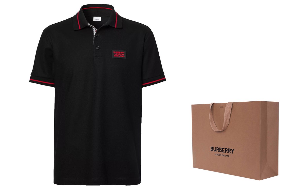 Burberry Polo Shirt Black