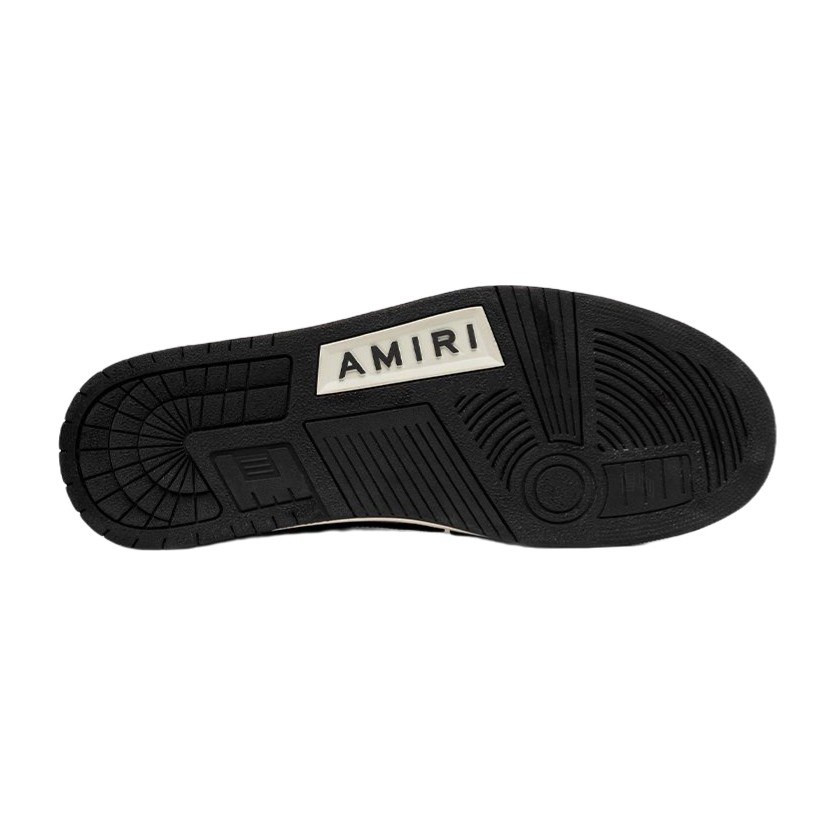 AMIRI Skel-Top Hi Black White