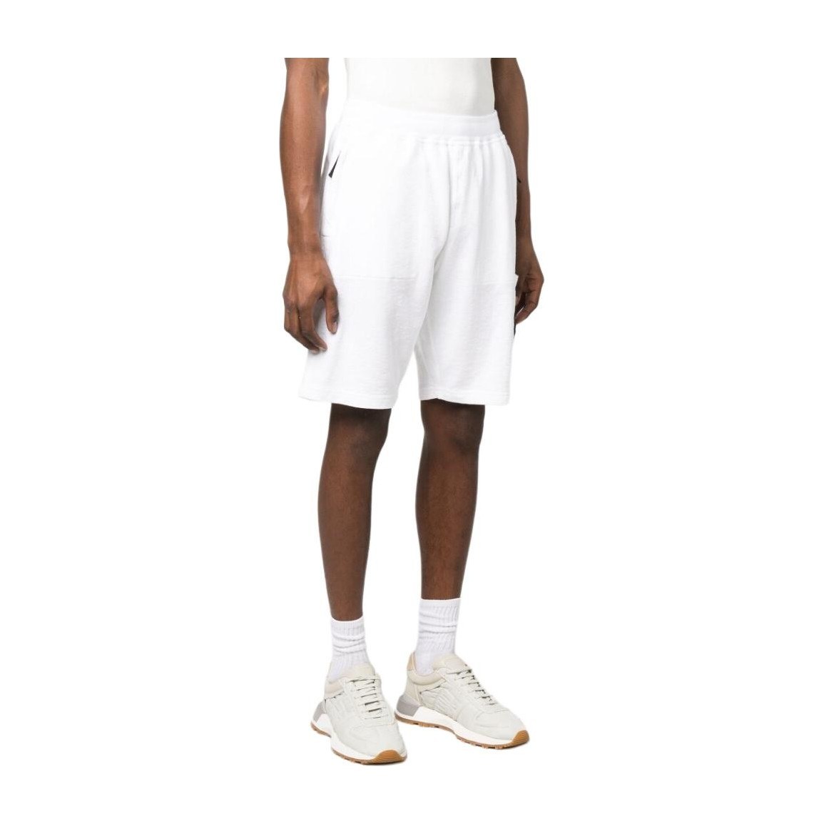 Stone Island SS23 White Shorts