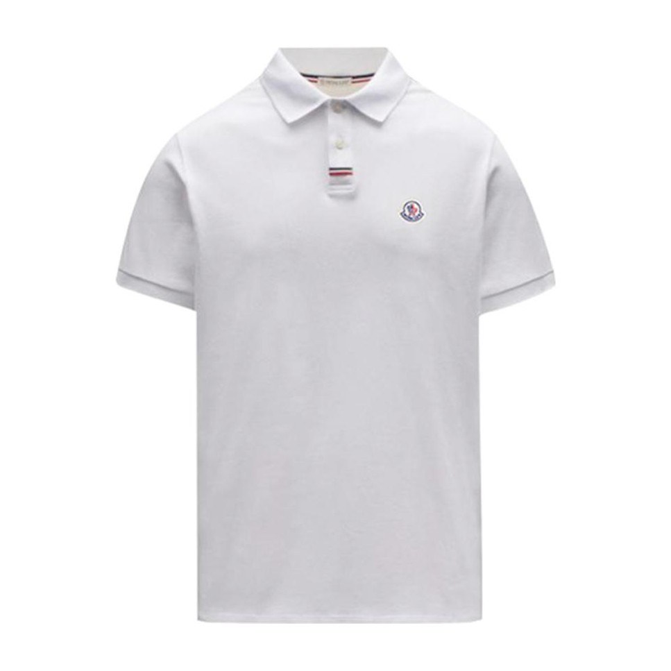 Moncler SS23 White Polo