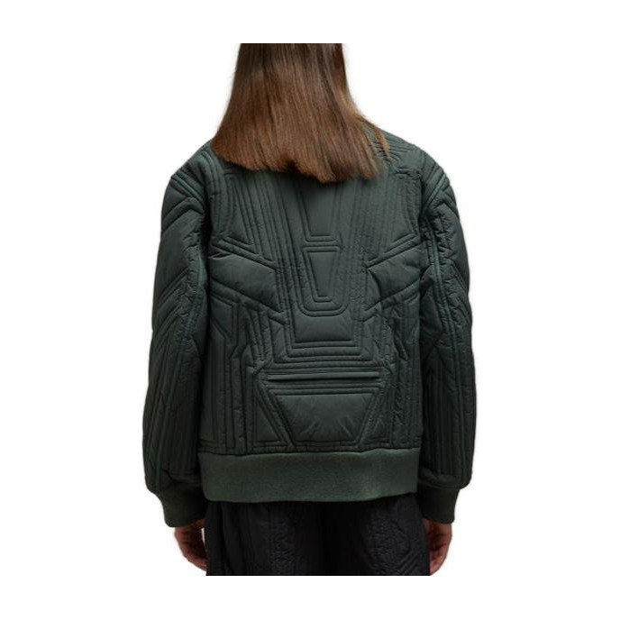 Y-3 Quilted Bomber Jacket Green