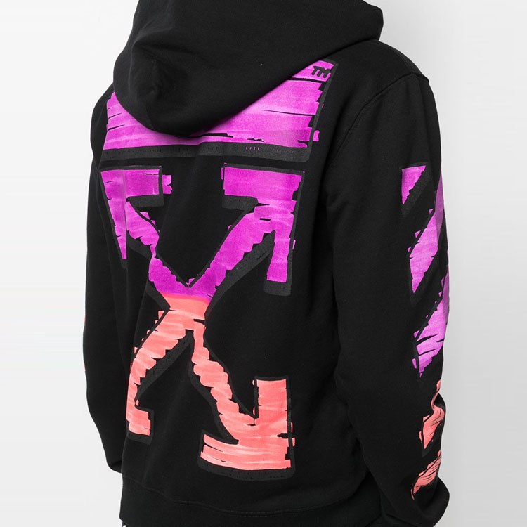 OFF-WHITE SS21 Hoodie Black