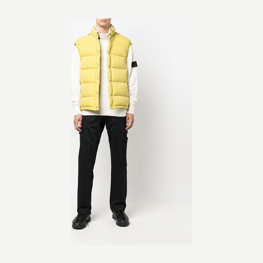 Stone Island FW22 Lemon Yellow Vest