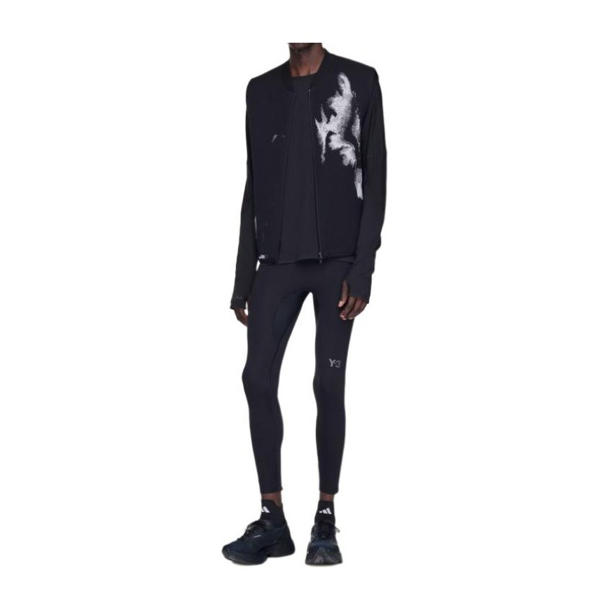 Y-3 Logo Zip Sleeveless Vest