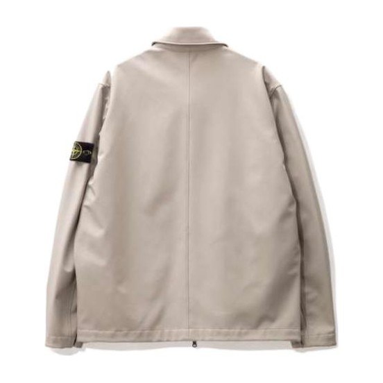 Stone Island Light Soft Shell-R Jacket Pigeon Grey