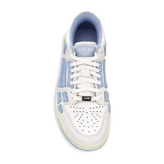 AMIRI Skel-Top Low Blue White